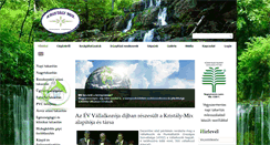 Desktop Screenshot of kristalymix.hu